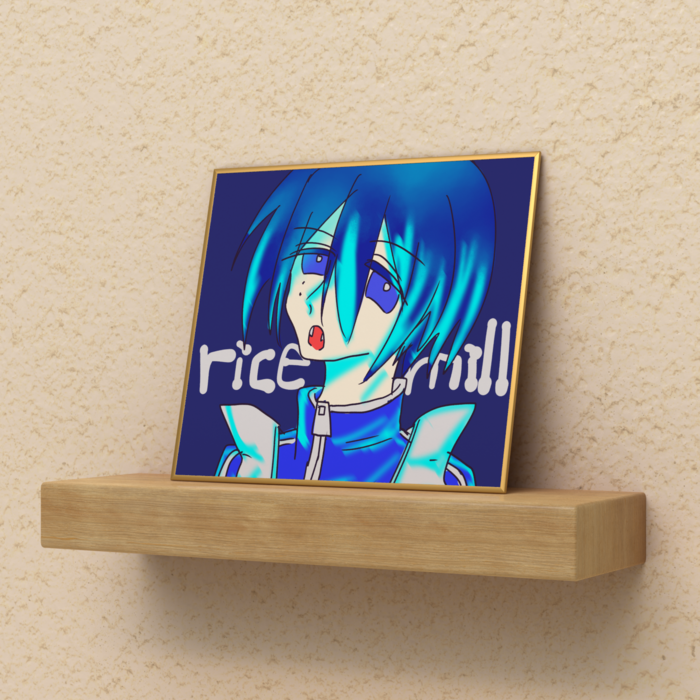 色紙 - ミニ（H120 × W135mm）