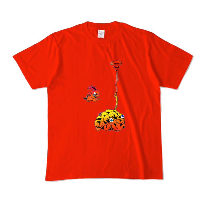 カラーTシャツ - M - レッド (濃色)(1)