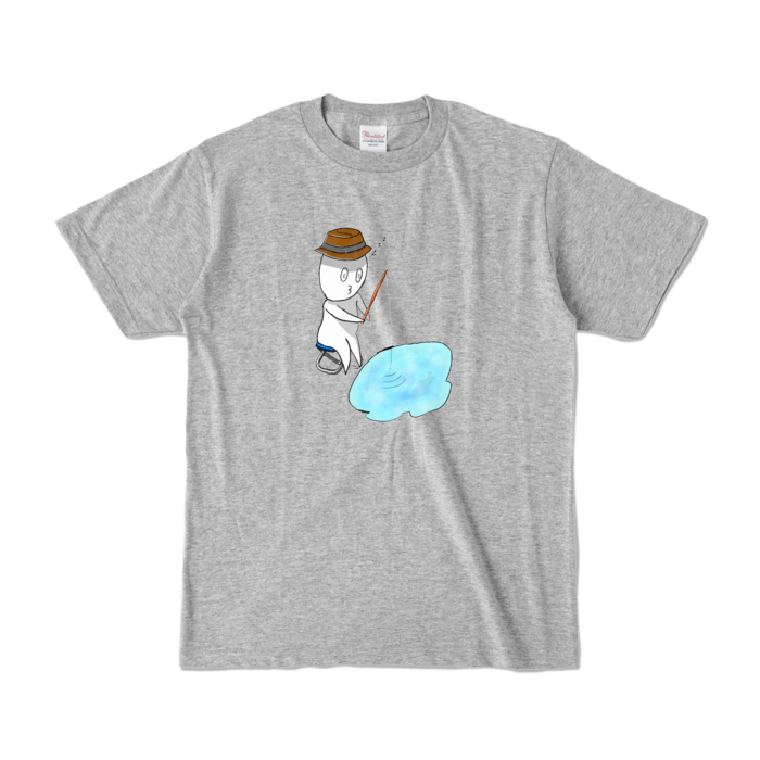 カラーTシャツ - S - 杢グレー （濃色）
