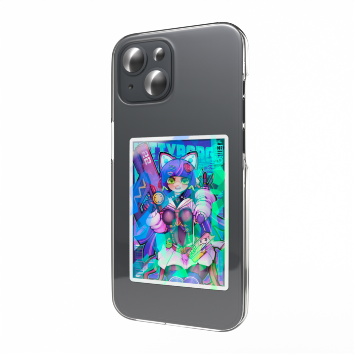 ホログラムスマホステッカー - 縦