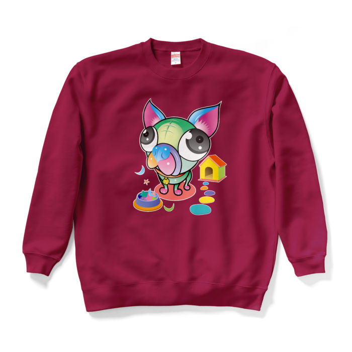 スウェット - XL - バーガンディ