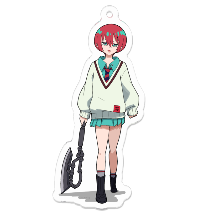 アクリルキーホルダー - 70 x 70 (mm)