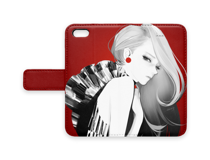 手帳型iPhoneケース - iPhone 5 / SE - ストラップ穴 なし