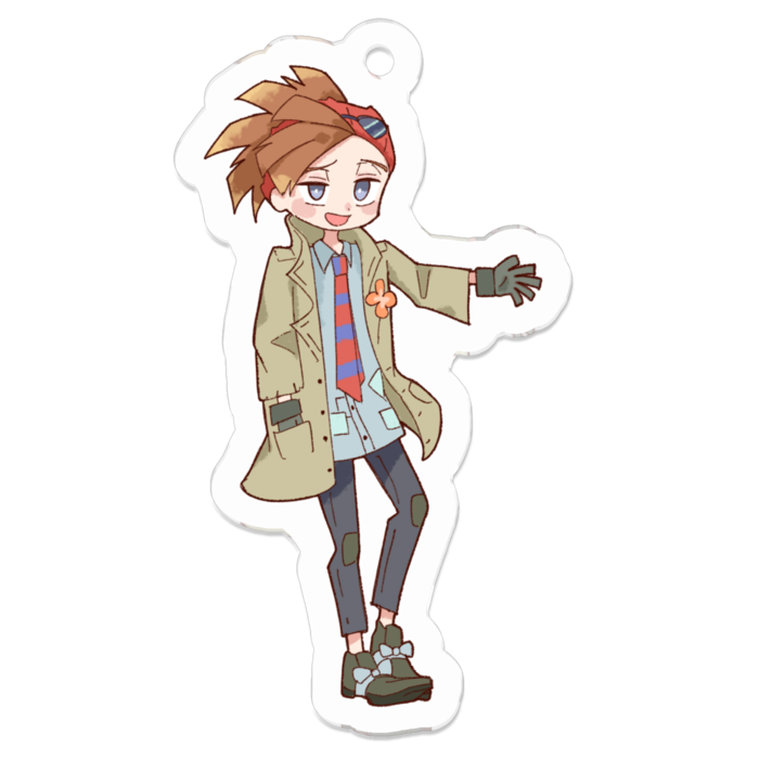 ロディ　アクリルキーホルダー - 50 x 50 (mm)