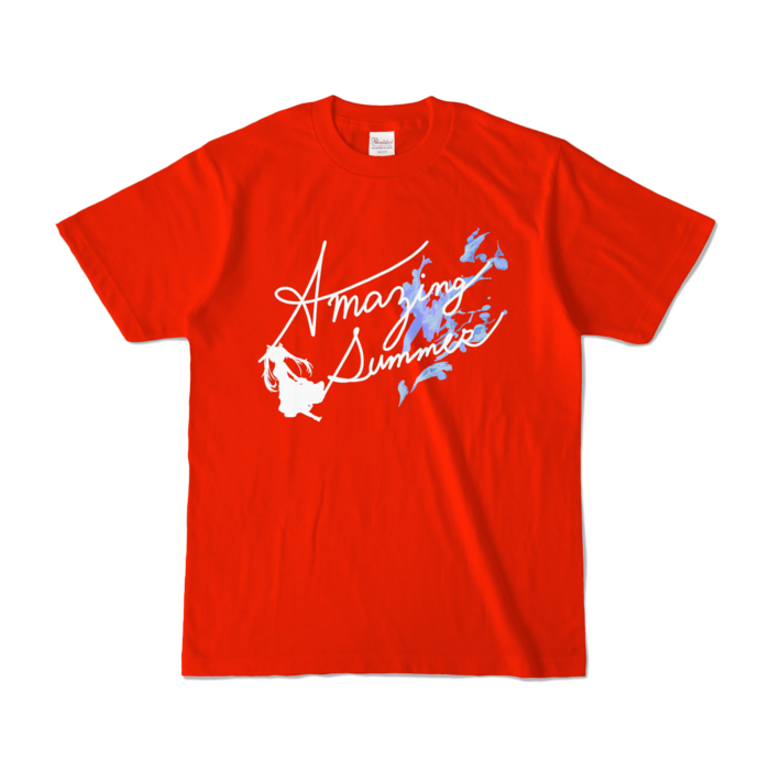 カラーTシャツ - S - レッド (濃色)