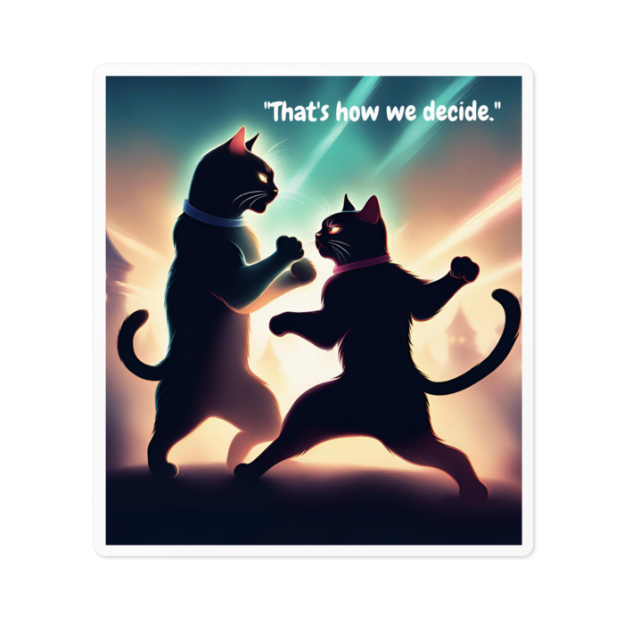 ステッカー - 100 x 100 (mm)