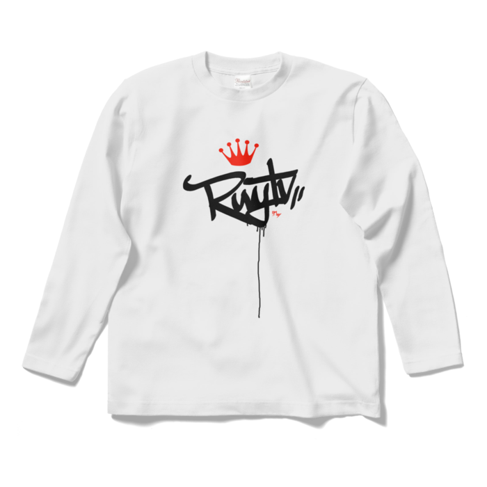 ロングスリーブTシャツ - S - ホワイト(赤!PLAY)