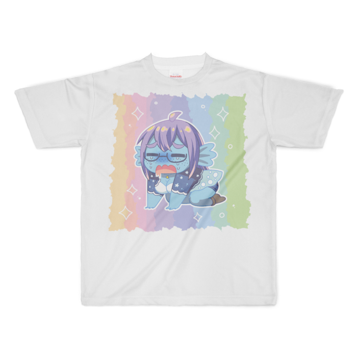 フルグラフィックTシャツ - XL - 正面印刷のみ