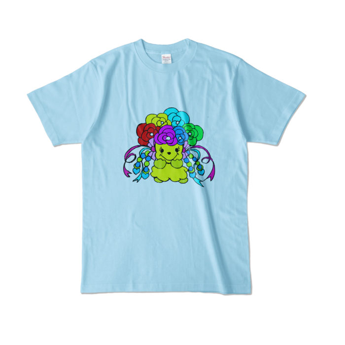 カラーTシャツ - L - ライトブルー (淡色)