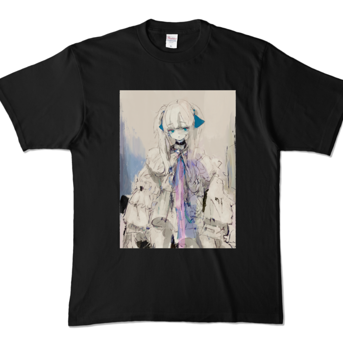カラーTシャツ - XL - ブラック (濃色)