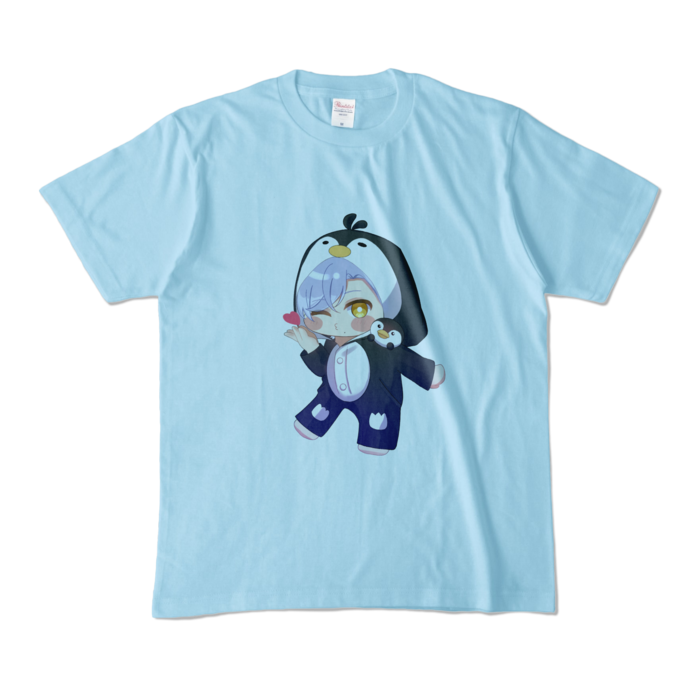 カラーTシャツ - M - ライトブルー (淡色)