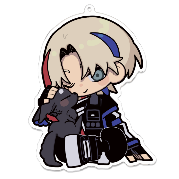 アクリルキーホルダー - 100 x 100 (mm)