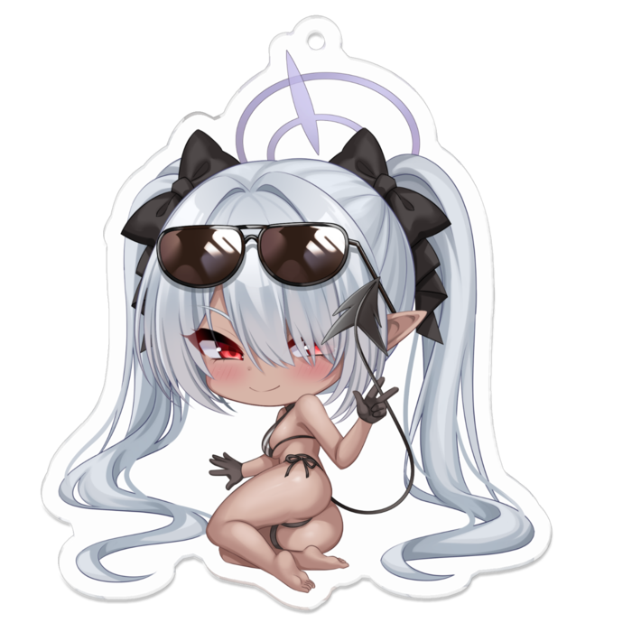 アクリルキーホルダー - 70 x 70 (mm)