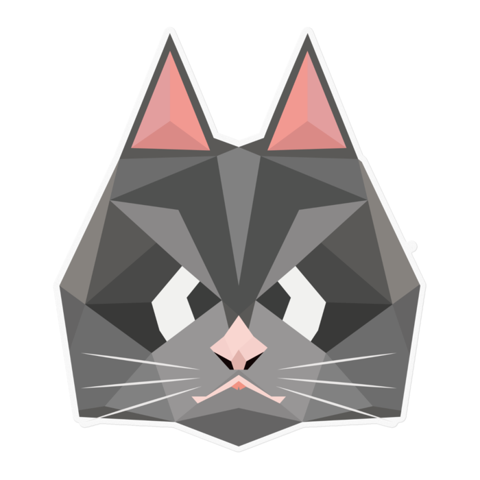 ステッカー - 160 x 160 (mm)