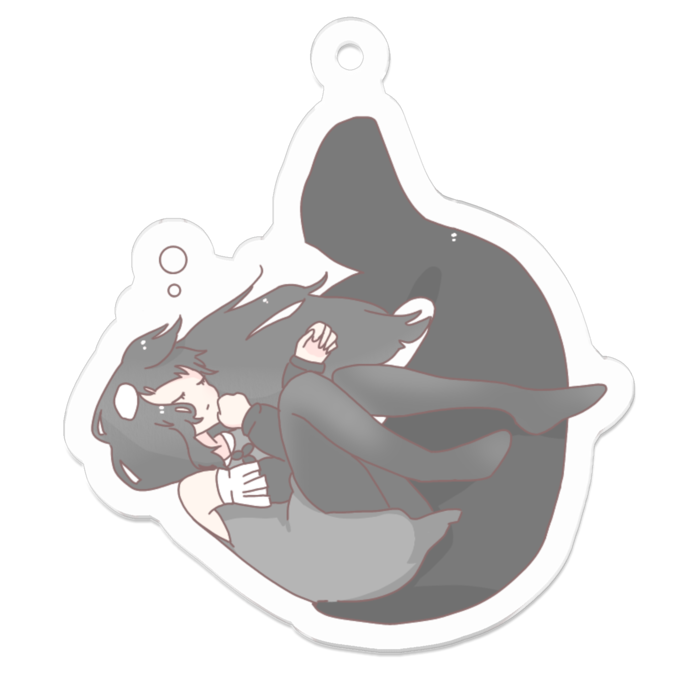 アクリルキーホルダー - 50 x 50 (mm)