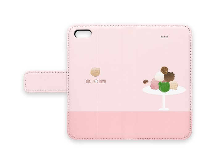 手帳型iPhoneケース - iPhone 5 / SE - ストラップ穴 なし