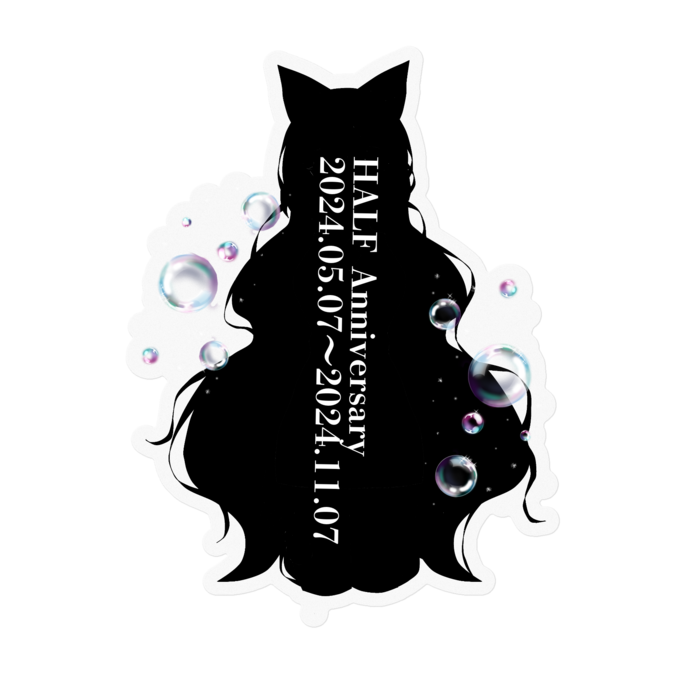 ステッカー - 100 x 100 (mm)