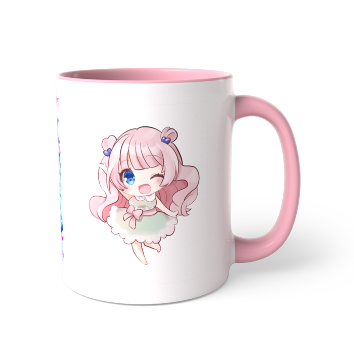 ツートンカラーマグカップ - 直径 8.2cm / 高さ 9.5cm