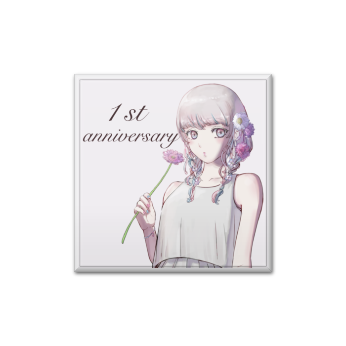 缶バッジ - 四角形40mm