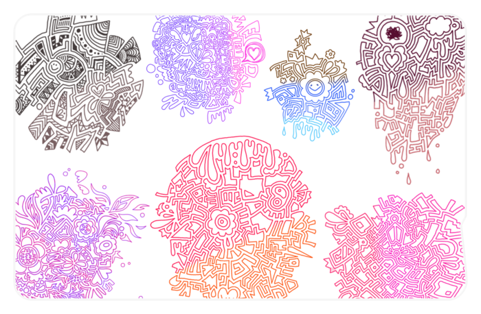 ICカードステッカー - 約85.7x53.9(mm)