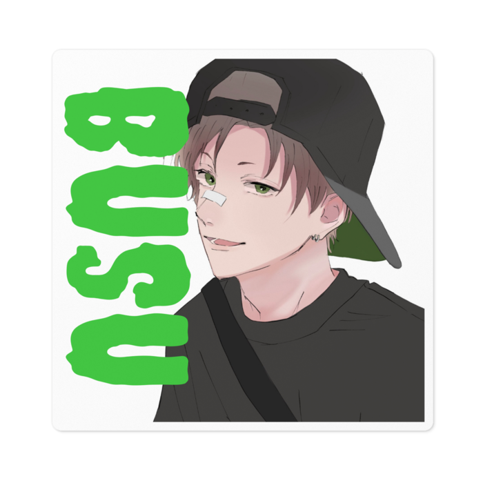 ステッカー - 100 x 100 (mm)(1)