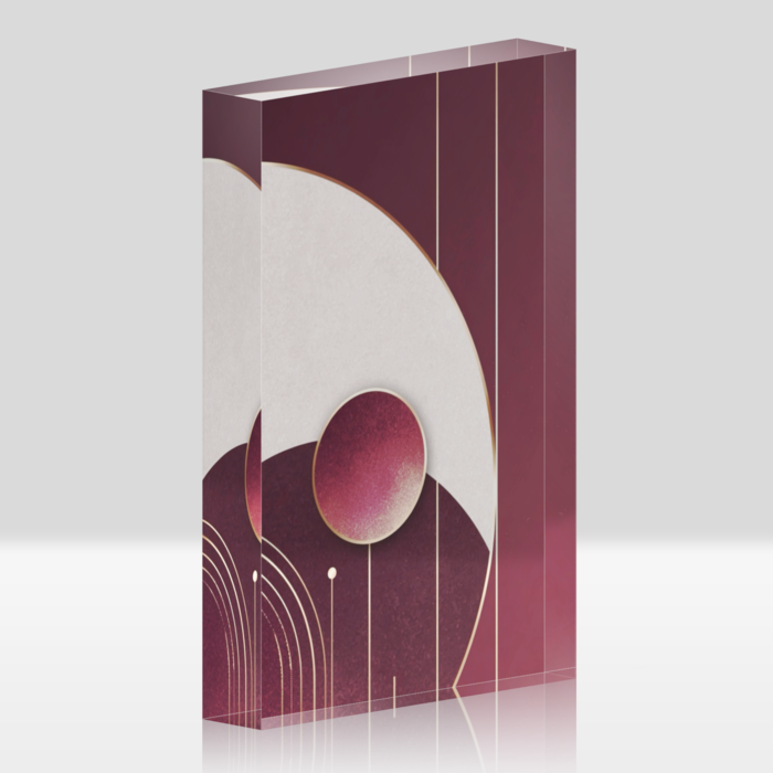 アクリルブロック - 100x148mm