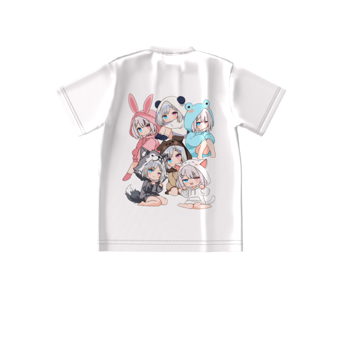 ビッグシルエットTシャツ - S - 背面