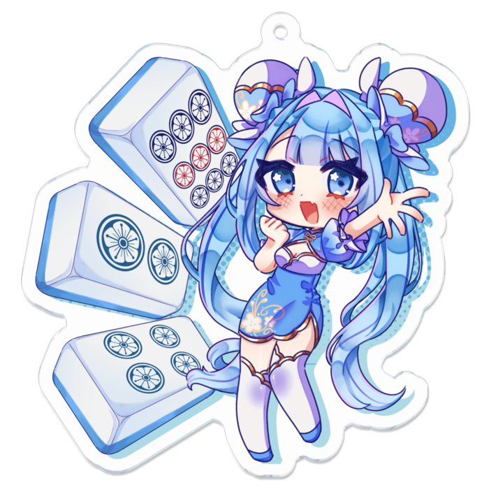 アクリルキーホルダー - 70 x 70 (mm)