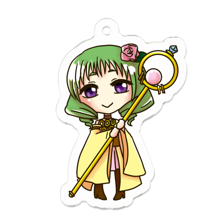 アクリルキーホルダー - 50 x 50 (mm)