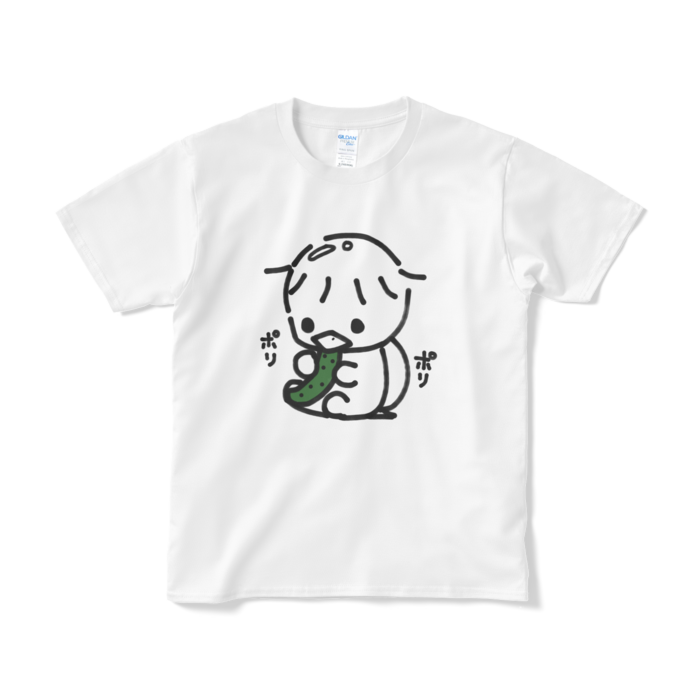 シンプルなかっぱTシャツ（短納期） - S - ホワイト