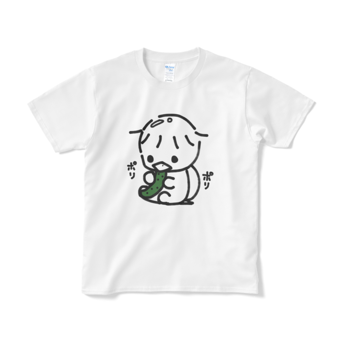 シンプルなかっぱTシャツ(短納期) - S - ホワイト