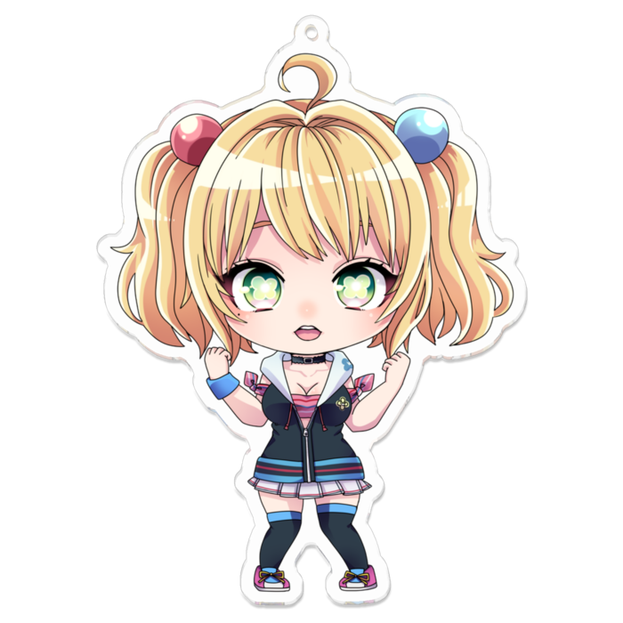 アクリルキーホルダー - 100 x 100 (mm)