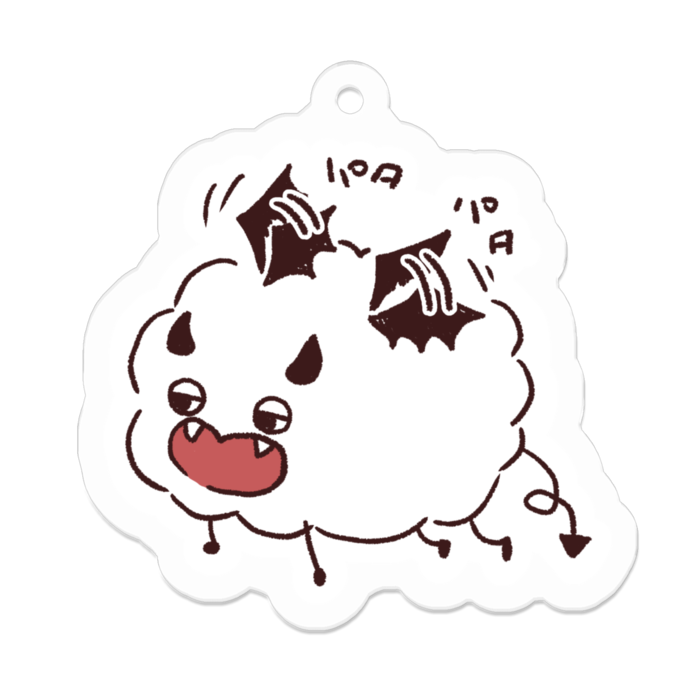 アクリルキーホルダー - 50 x 50 (mm)