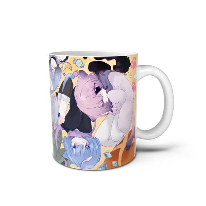 マグカップ - 直径 8 cm / 高さ 9.5 cm