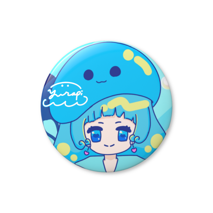 【2周年記念グッズ】サイン入り缶バッチA