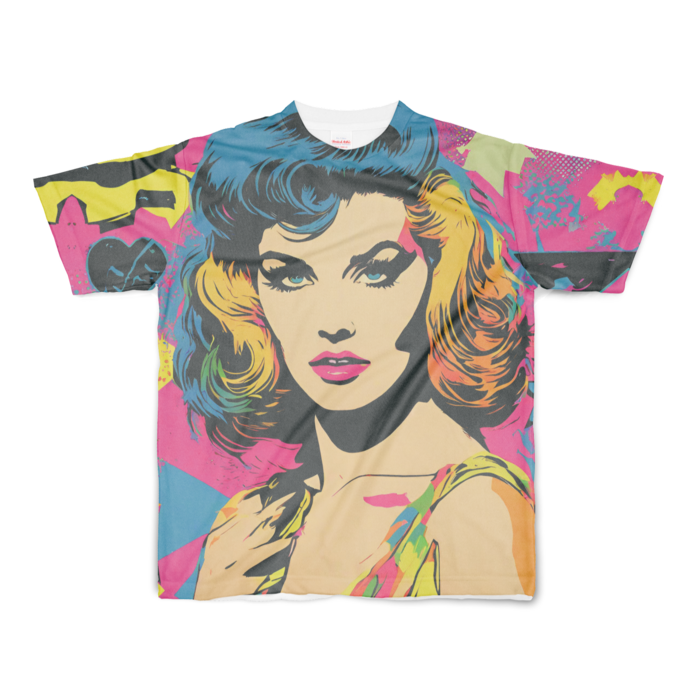 フルグラフィックTシャツ - S - 両面印刷