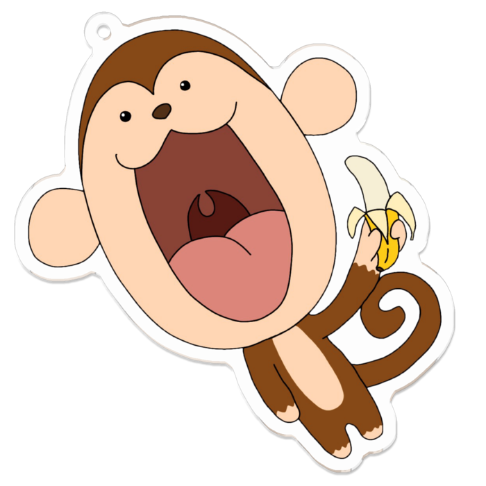 アクリルキーホルダー - 70 x 70 (mm)