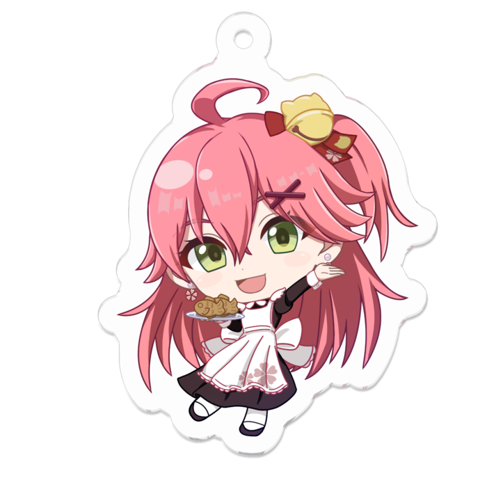 アクリルキーホルダー - 50 x 50 (mm)