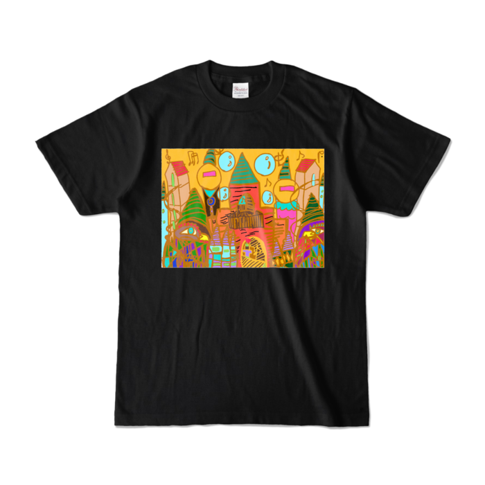 カラーTシャツ - S - ブラック (濃色)