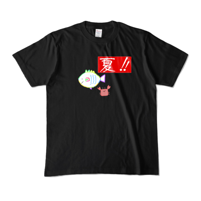 カラーTシャツ - M - ブラック (濃色)