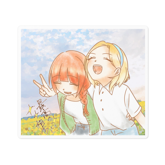 ステッカー - 100 x 100 (mm)