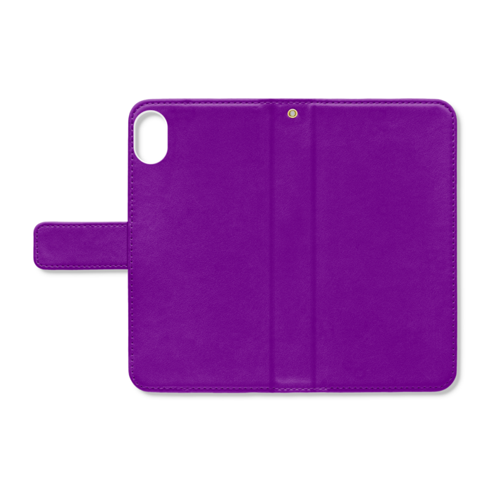 手帳型iPhoneケース - iPhone XR - ストラップ穴 あり