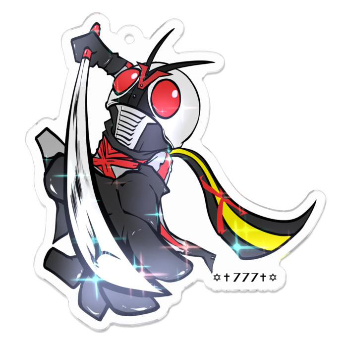 アクリルキーホルダー - 70 x 70 (mm)