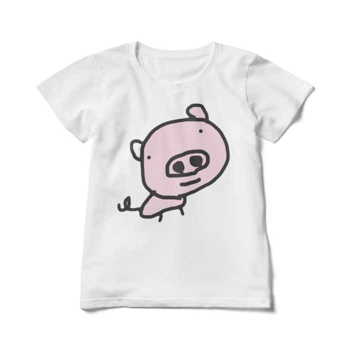 レディースTシャツ - L - 白