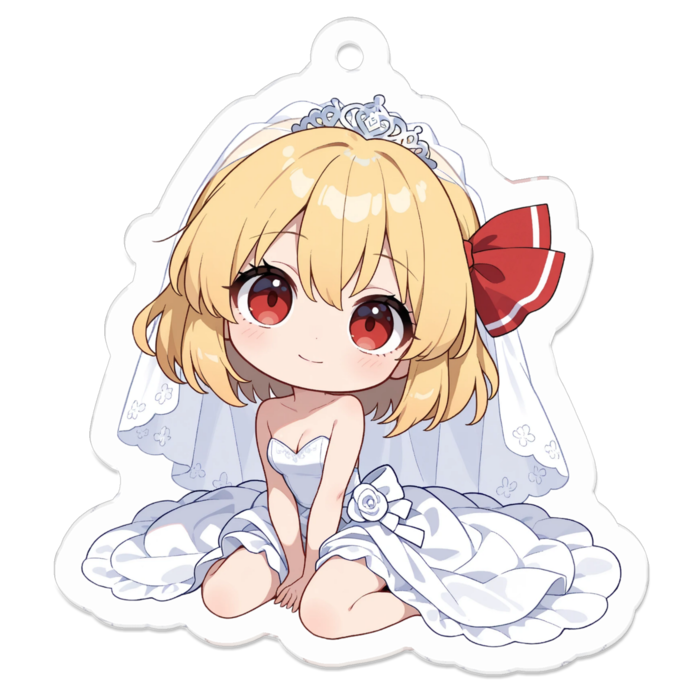 アクリルキーホルダー - 50 x 50 (mm)(キャラのみ)