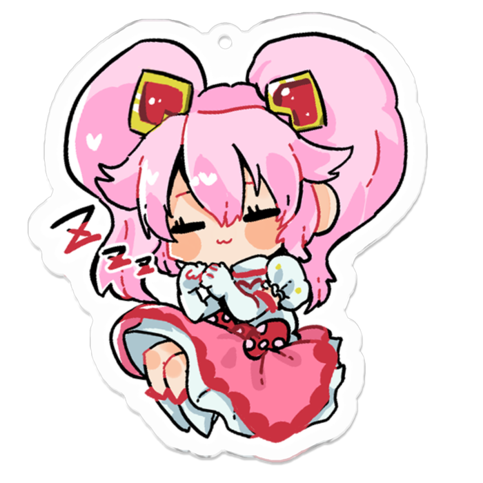 アクリルキーホルダー - 70 x 70 (mm)