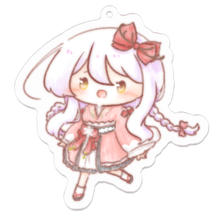 アクリルキーホルダー - 70 x 70 (mm)