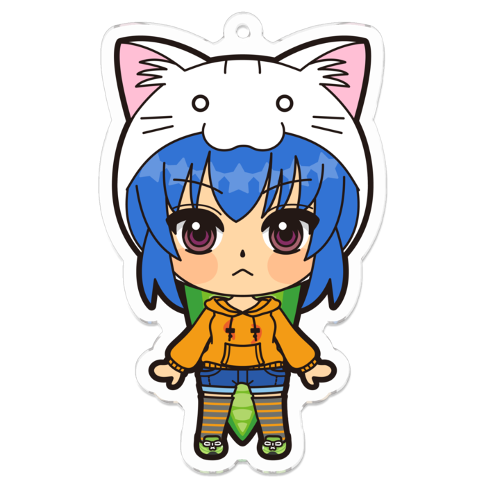 アクリルキーホルダー - 70 x 70 (mm)