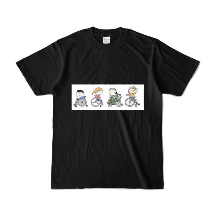 カラーTシャツ - S - ブラック (濃色)