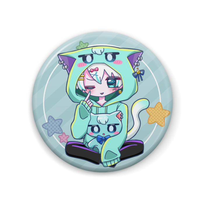 缶バッジ illust:すず - 57mm